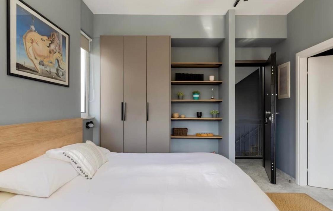 Apartmán Loft With Private Parking Atény Exteriér fotografie