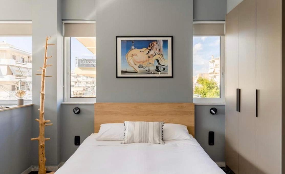 Apartmán Loft With Private Parking Atény Exteriér fotografie